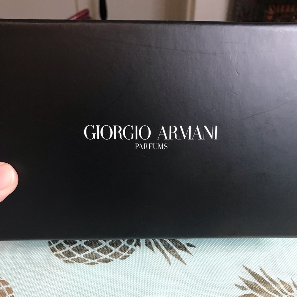 Giorgio Armani Velvet Brand New Evening Bag! Plastic still over name plate! NWOT